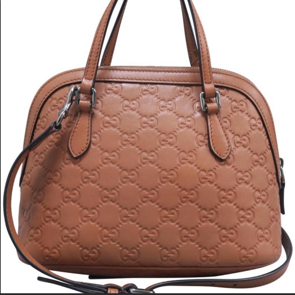 Authentic Gucci microguccissima mini dome bag